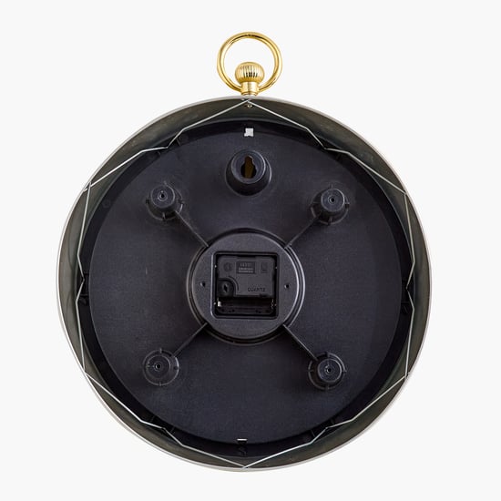 Casablanca Glimmer Aluminium Wall Clock - 40cm