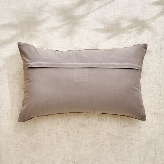 Glimmer Luxe Brixa Set of 2 Velvet Foil Print Cushion Covers - 50x30cm
