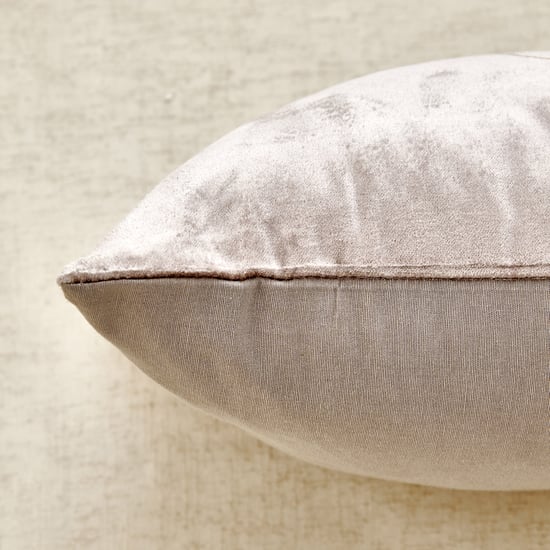 Glimmer Luxe Brixa Set of 2 Velvet Foil Print Cushion Covers - 50x30cm