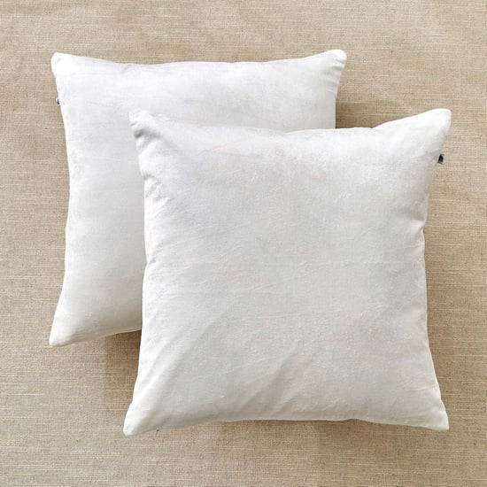 Vela Elemental Set of 2 Velvet Cushion Covers - 40x40cm