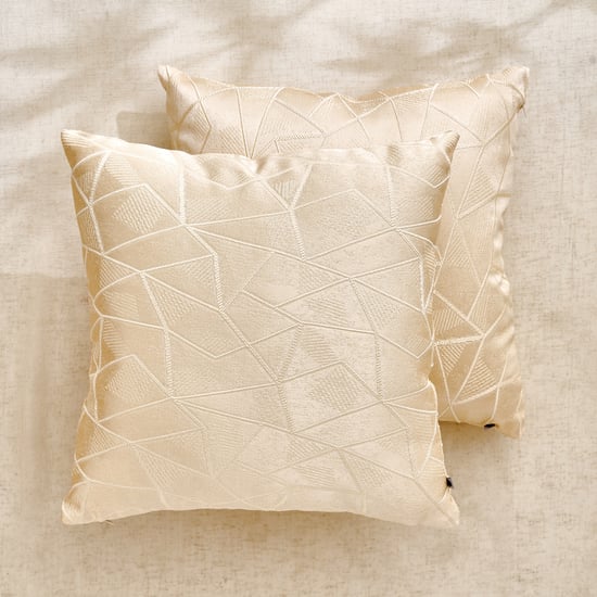 Stardust Sacred Set of 2 Jacquard Filled Cushions - 43x43cm