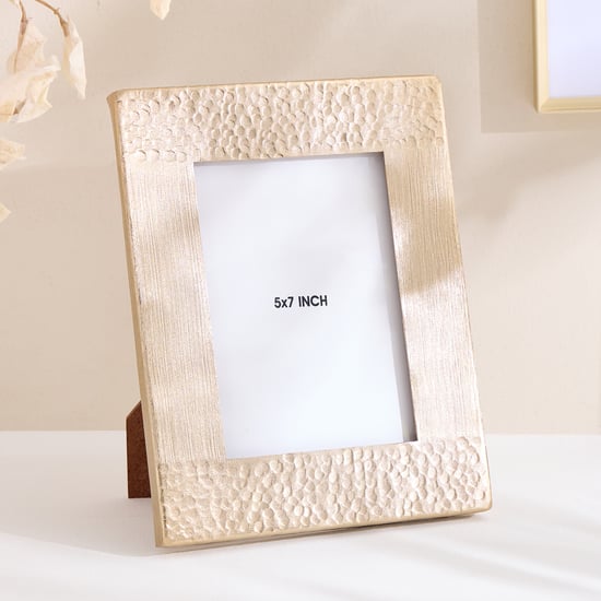 Grain Metal Textured Photo Frame - 18x24cm