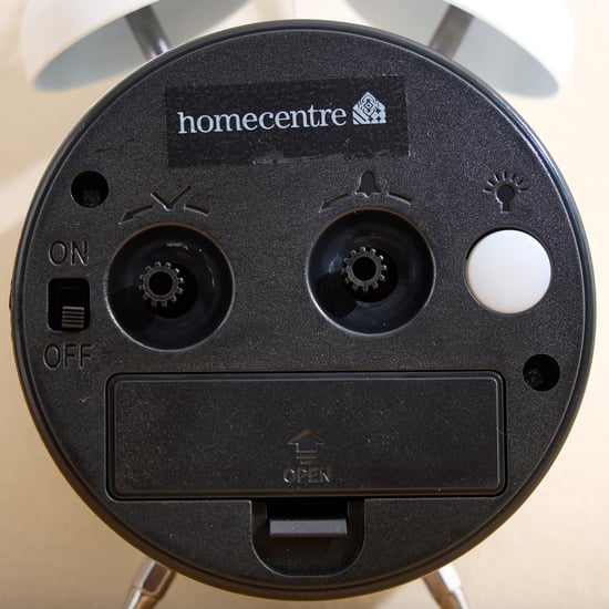 Casablanca Orbit Alarm Table Clock - 8.5x5.5x12cm