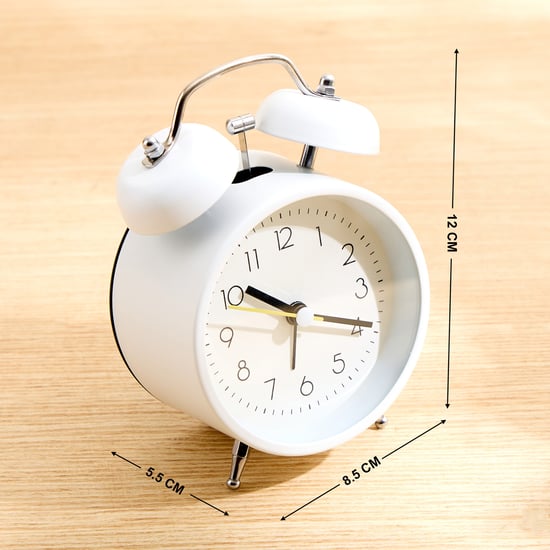 Casablanca Orbit Alarm Table Clock - 8.5x5.5x12cm