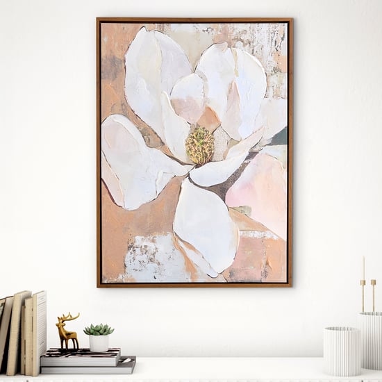 Artistry Hazel Canvas Floral Picture Frame - 52.5x73cm
