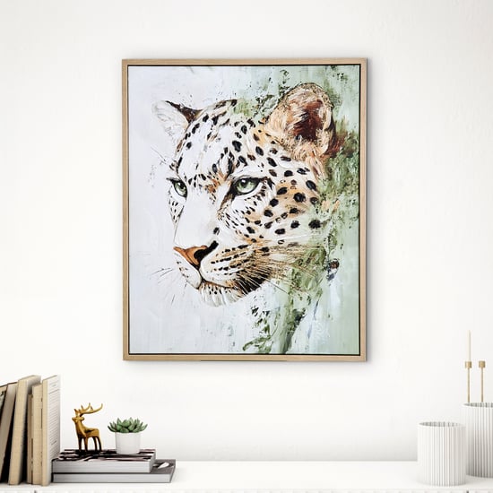Artistry Hazel Canvas Cheetah Picture Frame - 42x52cm