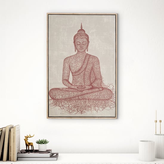 Artistry Loom Canvas Buddha Picture Frame - 40x60cm