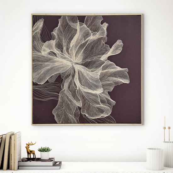 Artistry Loom Canvas Floral Picture Frame - 60x60cm