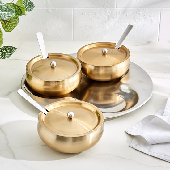 Shale Primo 7Pcs Stainless Steel Snack Set