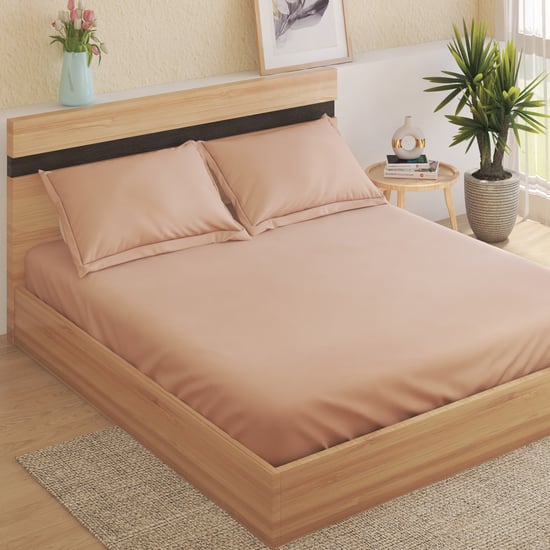 Monalisa Dusty Clay 300TC 3Pcs Super King Bedsheet Set