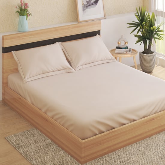 Monalisa Dusty Clay 300TC 3Pcs Super King Bedsheet Set