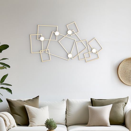 Panorama Fresco Metal Decorative Wall Accent