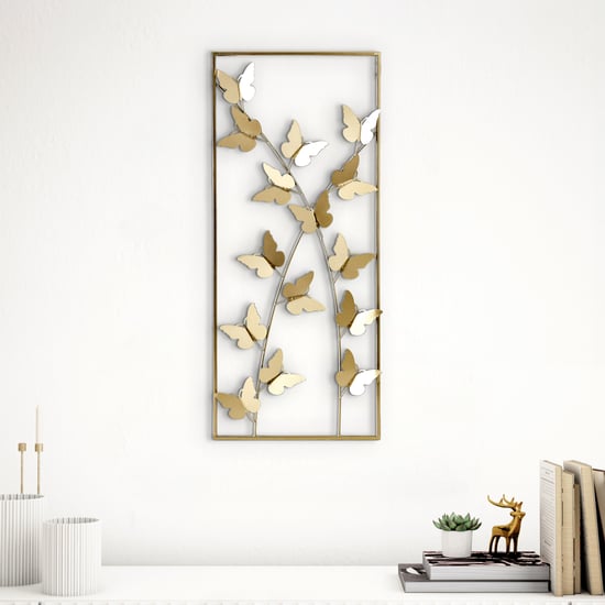 Iliano Cast Metal Butterfly Wall Accent