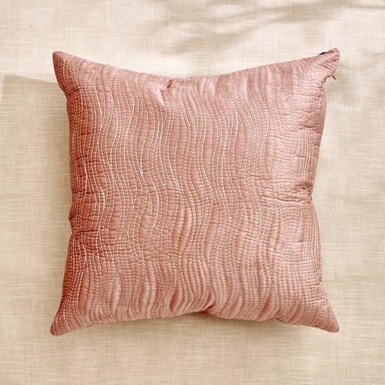 Monalisa Mocha Mousse Acorn Embroidered Filled Cushion - 45x45cm