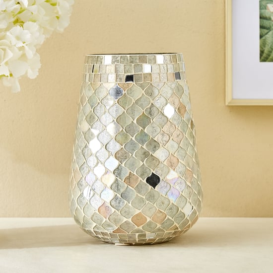 Rylee Rahi Mosaic Glass Vase - Small