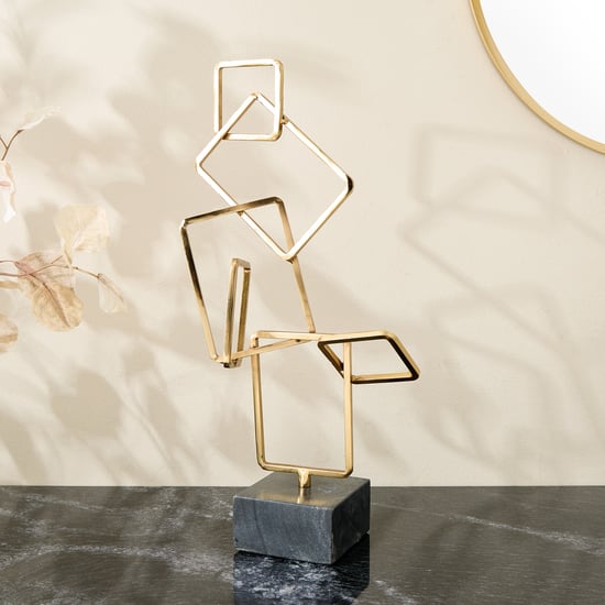 Brim Royale Altin Metal Table Accent