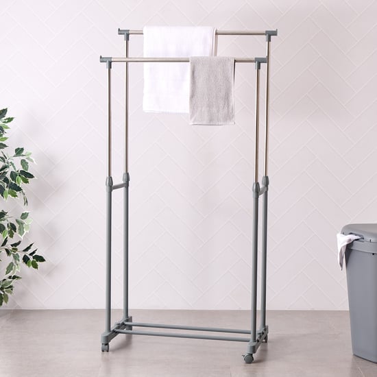 Omnia Grace Metal Double Garment Rack