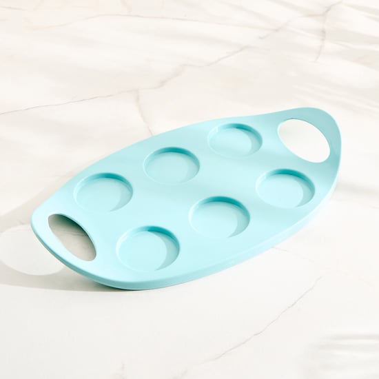 Tuscany Zinnia Set of 6 Juice Glass with Serving Tray - 150ml