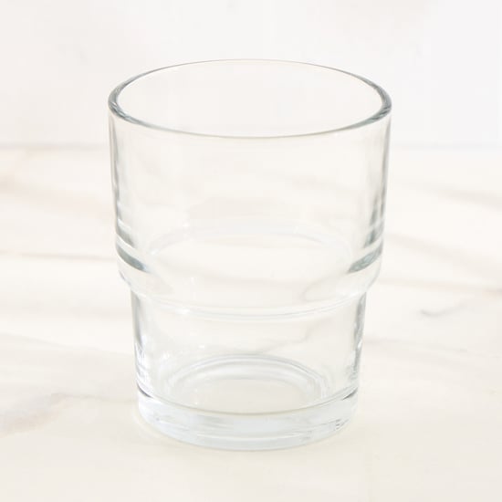 Tuscany Zinnia Set of 6 Juice Glass with Serving Tray - 150ml