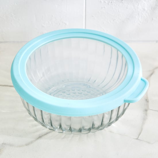 Tuscany Zinnia Set of 4 Glass Serving Bowl Set