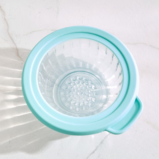 Tuscany Zinnia Set of 4 Glass Serving Bowl Set