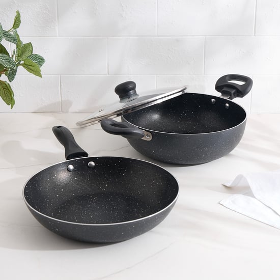 Delight Zoey 3Pcs Aluminium Non-Stick Cookware Set