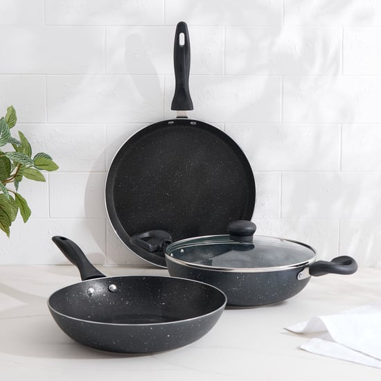 Delight Zoey 4Pcs Aluminium Non-Stick Cookware Set