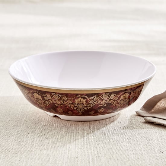 Corsica Craft Eco Melamine Printed Serving Bowl - 1.3L
