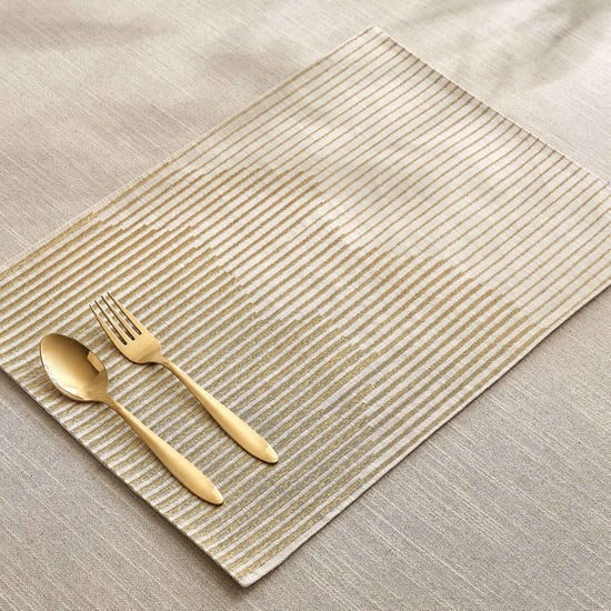 Glimmer Endura Cotton Embroidered Placemat