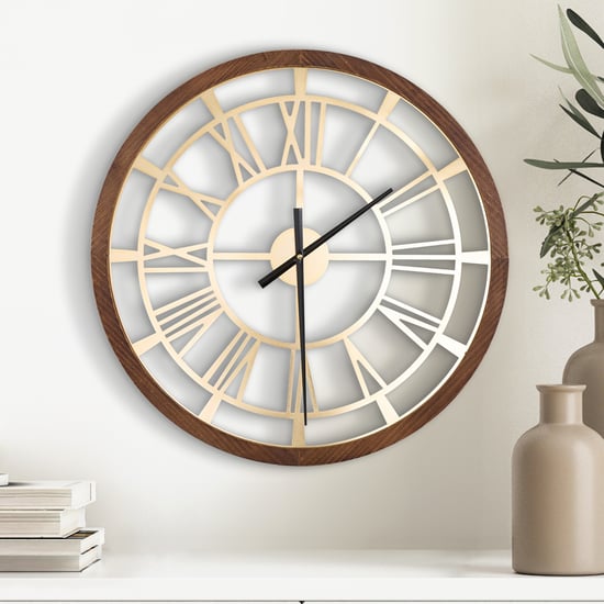Casablanca Pioneer Metal Wall Clock - 60cm