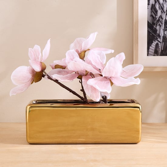 Gloria Elara Artificial Magnolias in Ceramic Pot