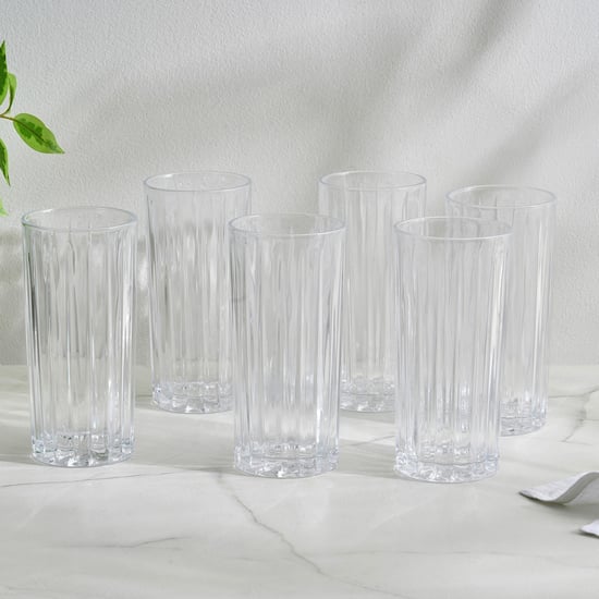 Mizu Set of 6 Bars Drink Glasses - 350ml