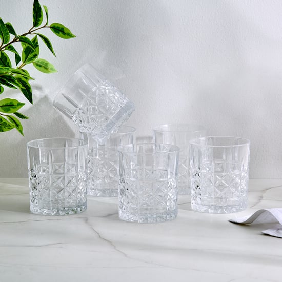 Mizu Diamond Set of 6 Juice Glasses - 310ml