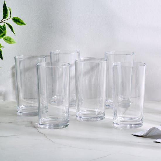 Mizy Yen Set of 6 Water Glasses - 410ml