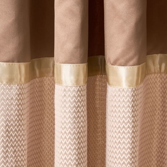 Elrene Whimsy Set of 2 Jacquard Light Filtering Window Curtains - 5.2ft (160cm)
