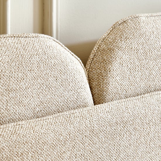 Saga Queen Bed - Beige