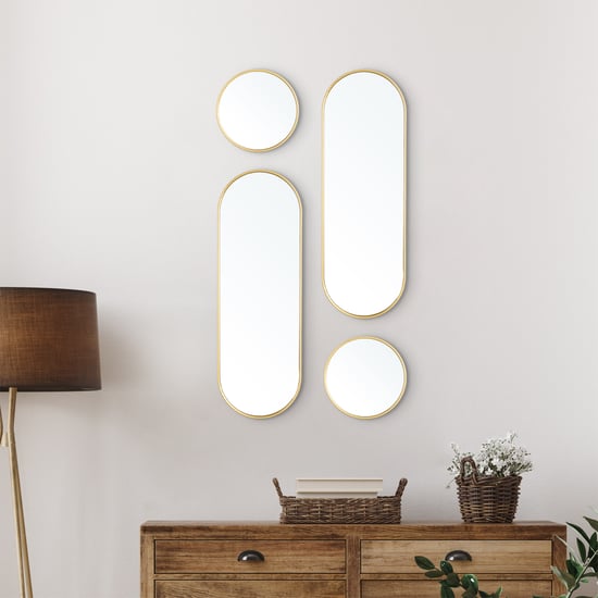 Reflection Clone Set of 4 Decorative Wall Mirrors
