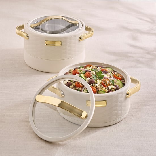 Auri Glazic Set of 2 Steel Casserole Set