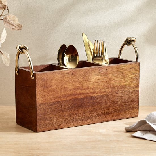 Nuqta Wooden Kitchen Caddy