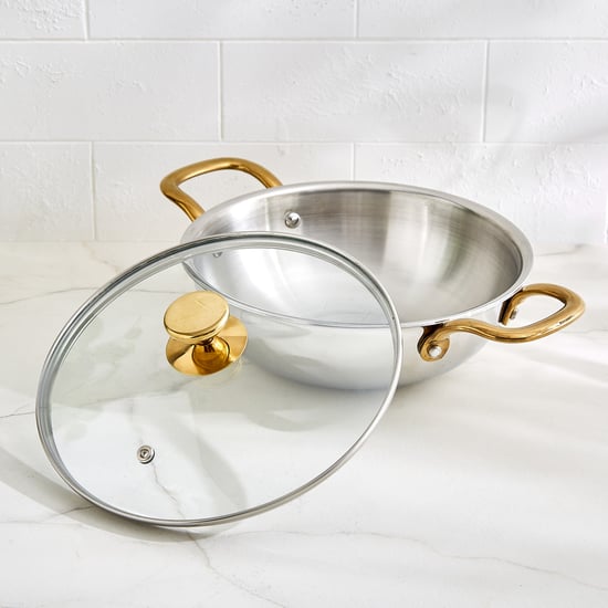 Gravis Stellar 3Pcs Tri-Ply Stainless Steel Induction Compatible Cookware Set