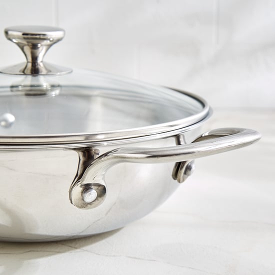 Gravis Stellar 5Pcs Tri-Ply Stainless Steel Induction Compatible Cookware Set