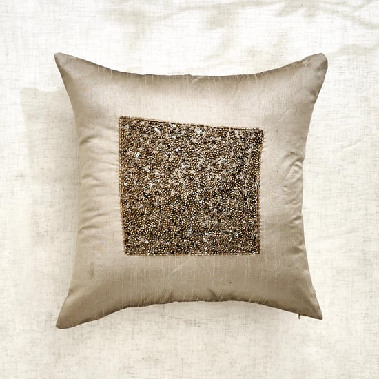Glimmer Dusk Halo Extravagance Embellished Cushion Cover - 40x40cm