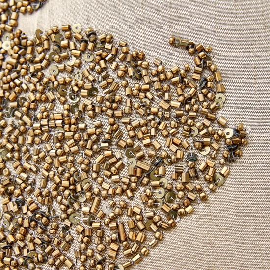 Glimmer Dusk Halo Extravagance Embellished Cushion Cover - 50x30cm