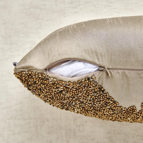 Glimmer Dusk Halo Extravagance Embellished Cushion Cover - 50x30cm