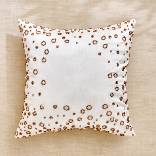Glimmer Luxe Halo Extravagance Embellished Cushion Cover - 40x40cm