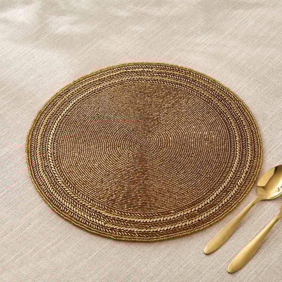 Corsica Halcyon Glass Beaded Placemat