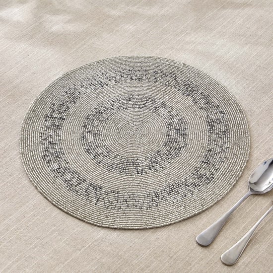 Corsica Halcyon Glass Beaded Placemat