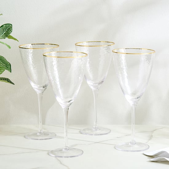 Wexford Kin Beat Set of 4 Wine Glasses - 370ml