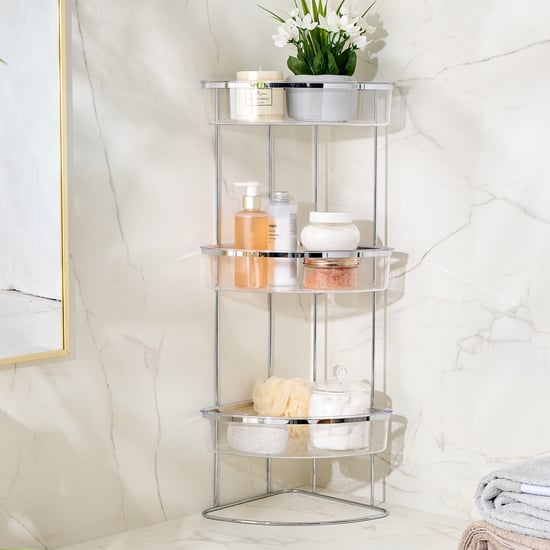 Orion Rosera Metal 3-Tier Corner Caddy
