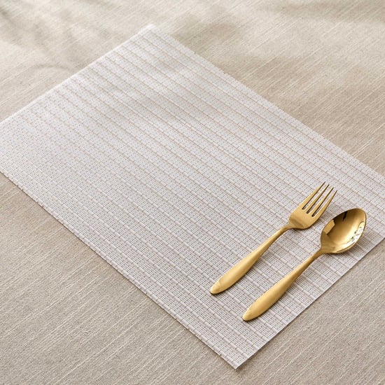 Glimmer Eden PVC Striped Placemat